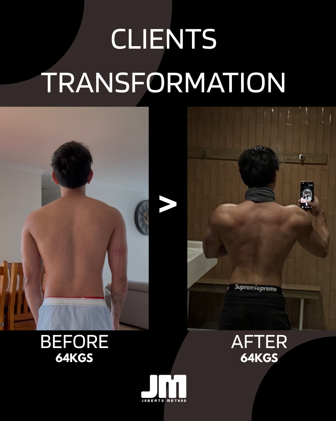 Client back transformation